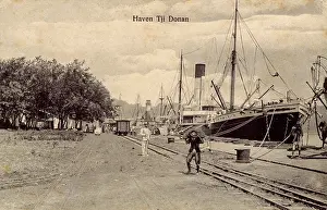 Jakarta: Quayside at Tjilatjap (Cilacap), Central Java, Indonesia