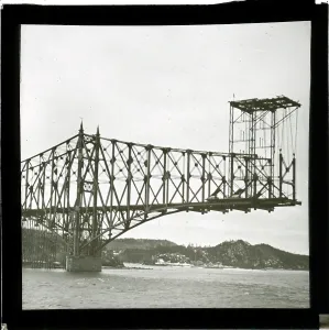 Collapse: The Quebec Bridge and St. Lawrence River, Quebec City, Quebe