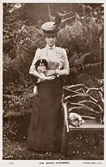 Haru: Queen Alexandra with dogs