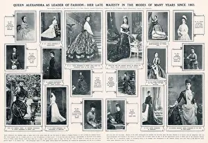 Bustle: Queen Alexandra as a leader of fashion