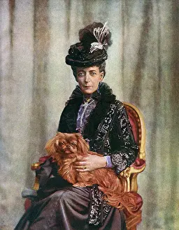 Sandringham: Queen Alexandra, Queen Mother, at Sandringham