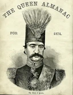 Epaulettes: The Queen Almanac -- The Shah of Persia