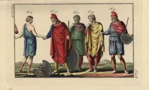 Priamus: Queen of the Amazons, King Priamus, and Phrygian