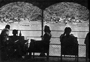 Aug18: Queen Astrid steamer on the Congo River