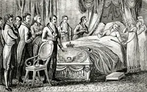 1821: Queen Caroline of Brunswick on her deathbed