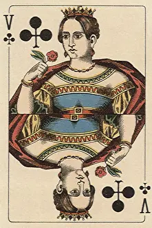 Wagering: Queen of Clubs Card