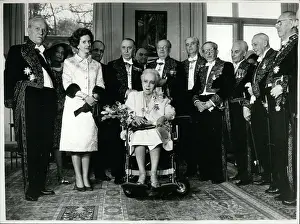 Rockefellers: Queen Elizabeth of Belgium at a reception