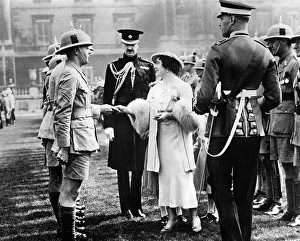 Dominion: Queen Elizabeth at the coronation ceremony, 1937