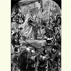 Knighting: Queen Elizabeth I
