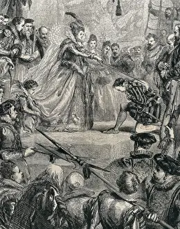 Illustre: Queen Elizabeth I of England appointing Francis