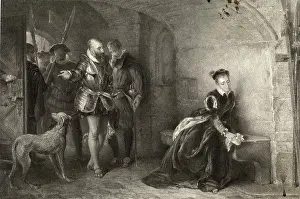 1554: Queen Elizabeth I held prisoner