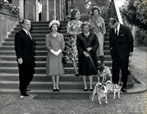 Hohenlohe: Queen Elizabeth II and Duke of Edinburgh in Germany