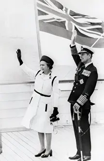Spithead: Queen Elizabeth II and Duke of Edinburgh, Spithead