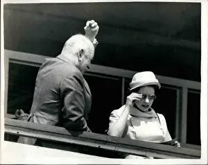 Rosebery: Queen Elizabeth II at Epsom Oaks Day