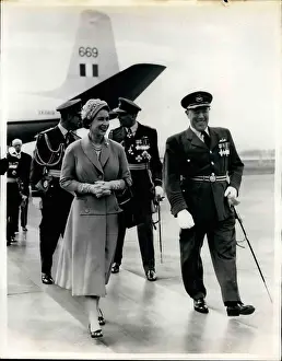 Marham: Queen Elizabeth II, first flight in a Comet aircraft