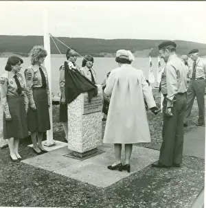 Invested: Queen Elizabeth II at Kielder Water