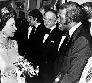 Lovelace: Queen Elizabeth II, Lovelace Watkins and Sid James