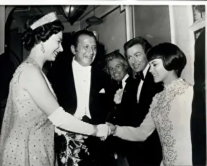 Oconnor: Queen Elizabeth II with Mireille Mathieu