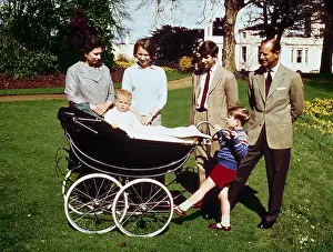 Queen Elizabeth II, Prince Edward, Princess Anne, Prince Cha