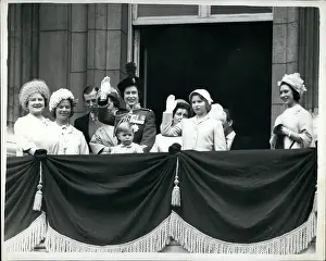 Riband: Queen Elizabeth II, Trooping of the Colour, balcony scene