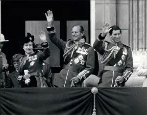 Batallion: Queen Elizabeth II, Trooping of the Colour, balcony scene