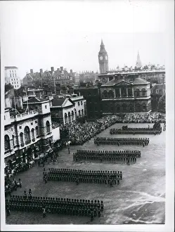 Trooped: Queen Elizabeth II, Trooping of the Colour, London