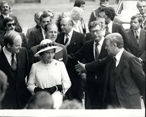 Walkabout: Queen Elizabeth II on visit to Berlin, Germany