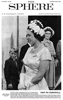 Saltash: Queen Elizabeth II - Visit to Cornwall 1962