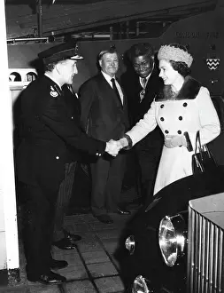 Inspections: Queen Elizabeth II visit to LFB Headquarters, Lambeth