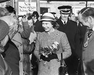Amile: Queen Elizabeth II visiting Cornwall