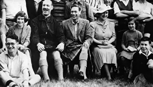 Windsors: Queen Elizabeth, King George VI, Princess Elizabeth
