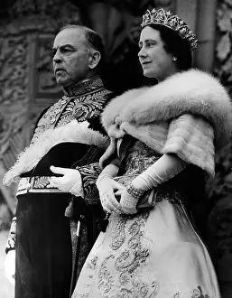Ottawa: Queen Elizabeth and Mackenzie King, 1939