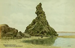 Bedruthan: Queen Elizabeth Rock, Bedruthan Steps, nr Newquay, Cornwall