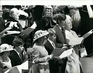 Linley: Queen Elizabeth Silver Jubilee service, St Paul's Cathedral