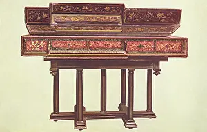 Elaborately: Queen Elizabeth Spinet