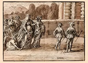 Ahasuerus: Queen Esther, by Claude Lorrain