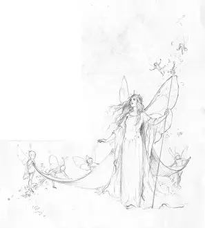 Acolytes: The Queen of the Fairies with her attendants