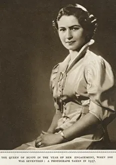Zulficar: Queen Farida aged 17
