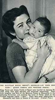 Ferial: Queen Farida of Egypt and Princess Ferial