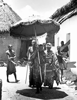 Towels: Queen of the former German colony of Guinea, 1932