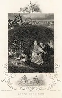 Queen Henrietta Maria flees