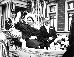 Regnant: Queen Juliana of the Netherlands, silver wedding