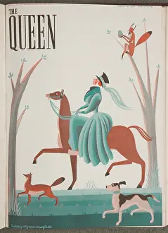 Stylised: The Queen magazine 1938