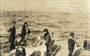 Constanta: Queen Maria of Romania on a British Ship