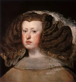 1656: Queen Mariana of Austria, by Velazquez