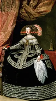 Habsburg: Queen Mariana of Austria, by Velazquez