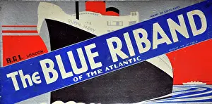 Riband: Queen Mary, The Blue Riband of the Atlantic