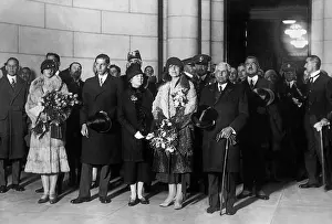 Billings: Queen Mary and Frank B. Kellogg, 1926