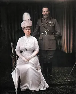Queen Mary and King George V