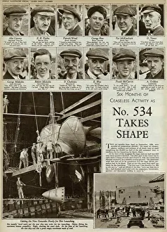 R.m.s: Queen Mary Ocean Liner, 6 months of activity